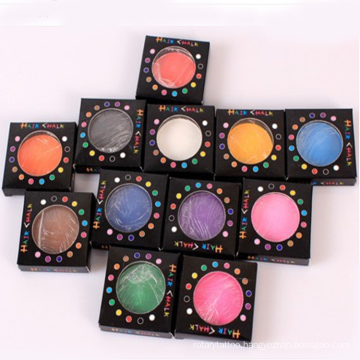 12 Colors Hair Dye One-off Hair Coloring powder cake